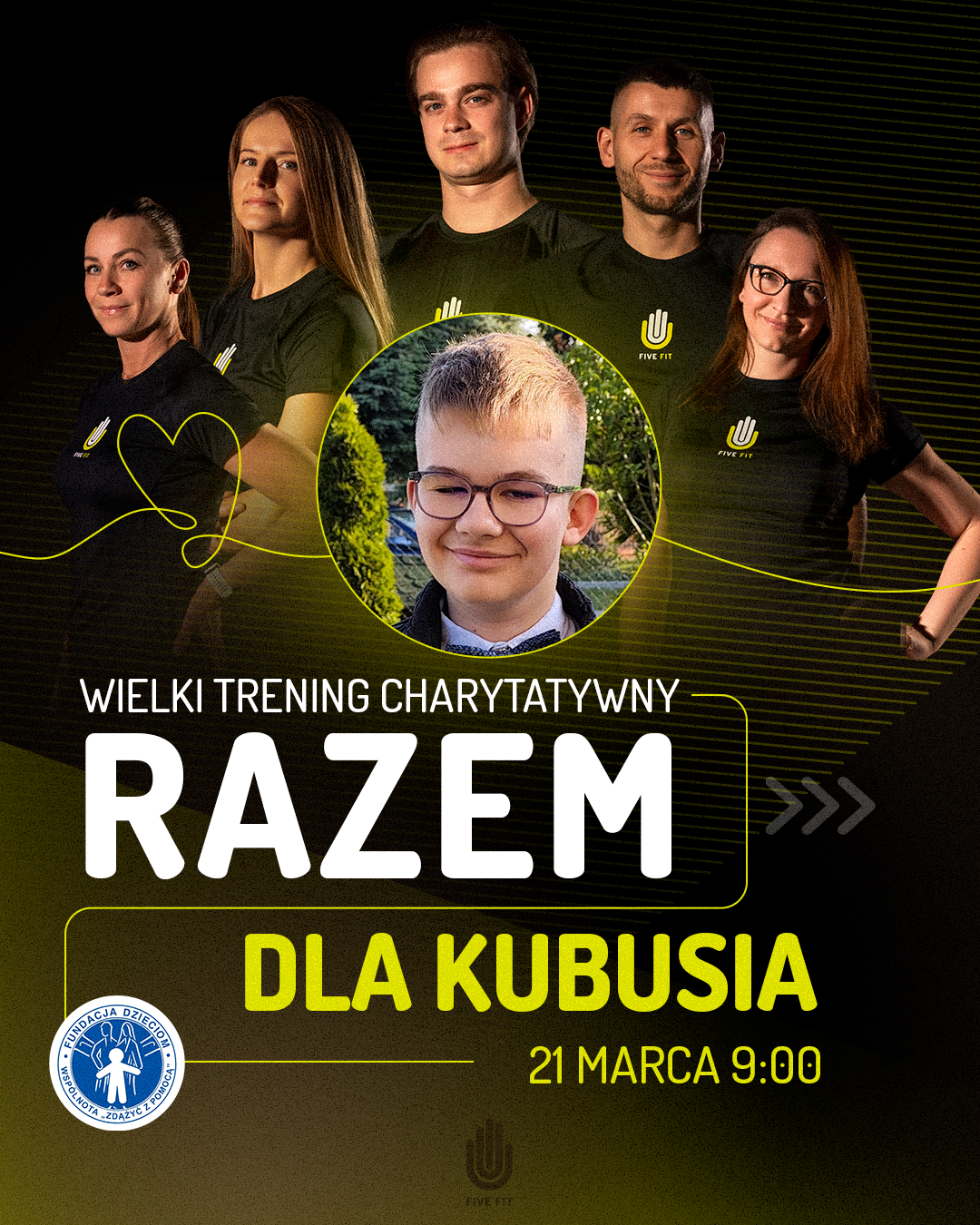 wydarzenie charytatywne w Dębicy - trenujemy razem dla Kubusia Radka