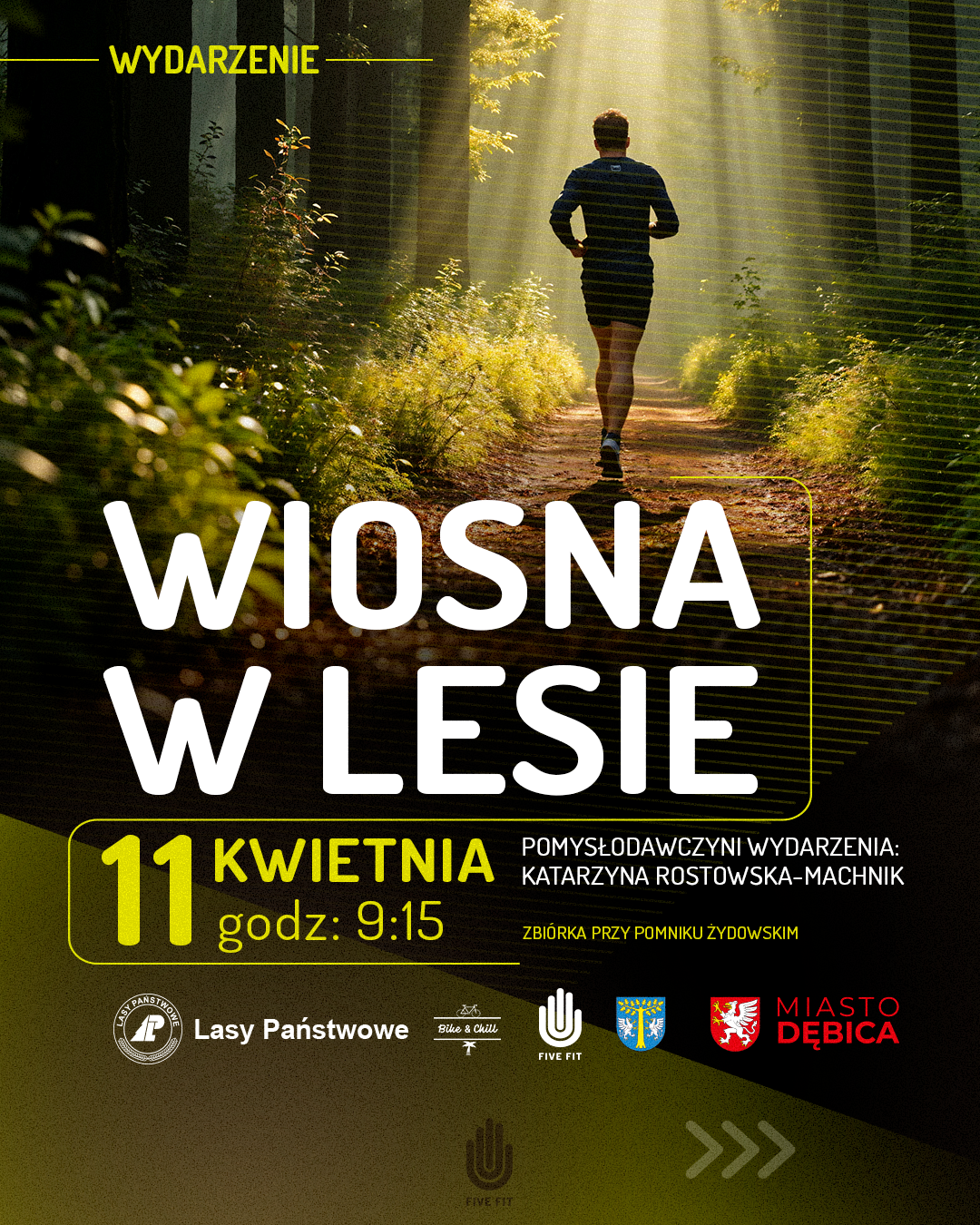 Wiosna w lesie w Dębicy z Five Fit - dołącz do wydarzenia